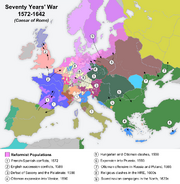 70 Years War Conflicts (Caesar of Rome)