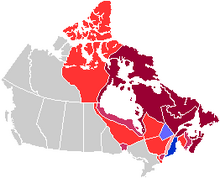 Location of Canada