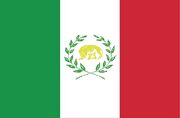 Flagge Königreich Magna Romania Italia 1871
