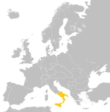 Localización de Dos Sicilias