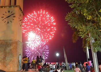 4th of July Fireworks Frederiksted St Croix USVI