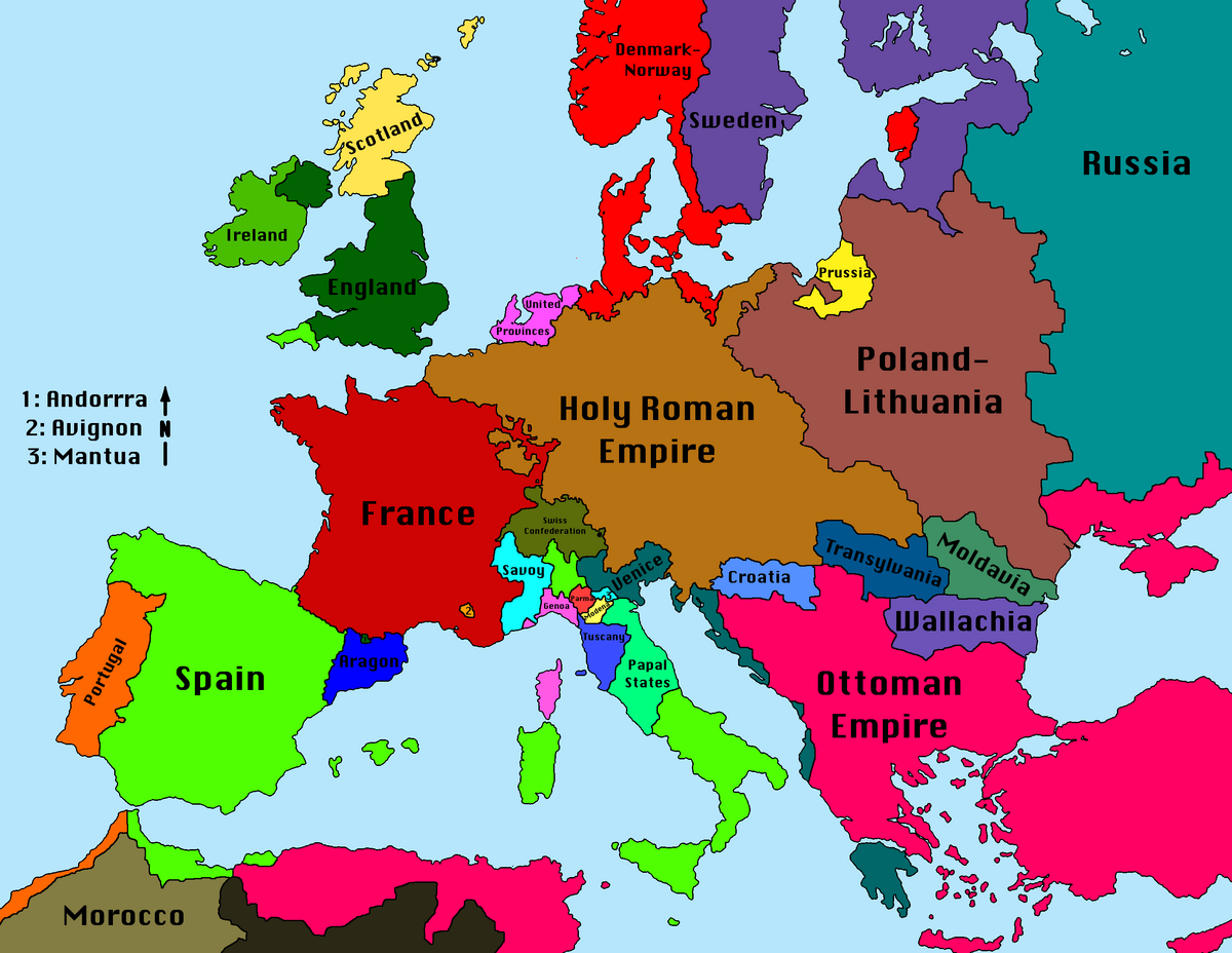 Europe 1525 1675 Vicu A Of The East Alternative History Fandom   1200