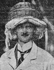 Dr. Heinrich Schmunzel, Exzentriker, Entdecker der chemischen Formel des Morphiums † 1923