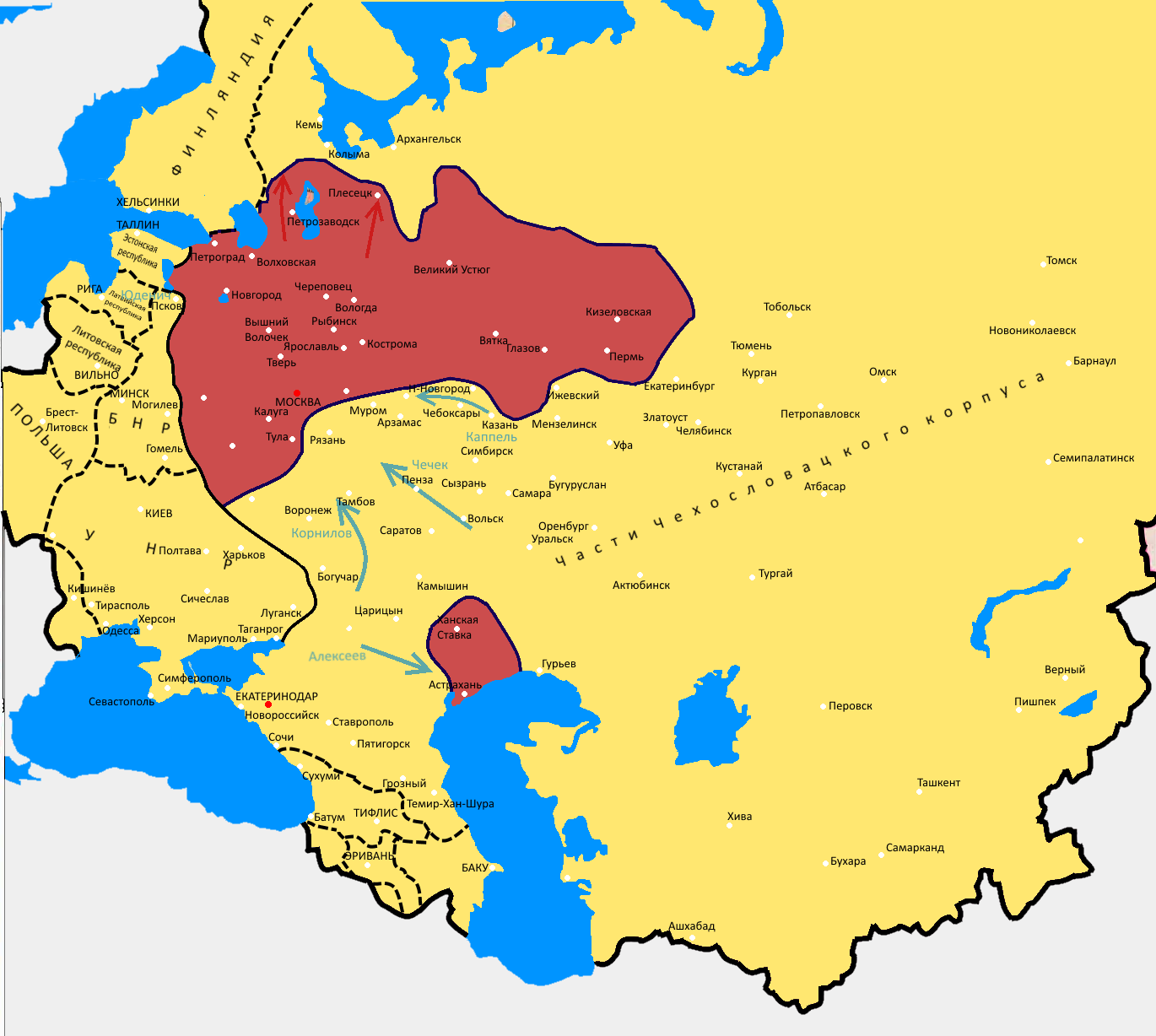 Битва за Москву (1918) (Мир Российского государства) | Альтернативная  История | Fandom