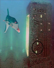 Unterseedrohne untersucht uralten Kalidanit-Produktionsgenerator, Bermudadreieck Atlantik 648 n.A.