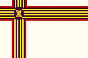 Flagge spanisches Vizekönigreich Terra Nova 1753-1776