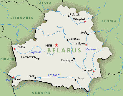 Belarus borders