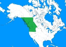 Location of Cascadia