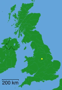 Location of Matlock