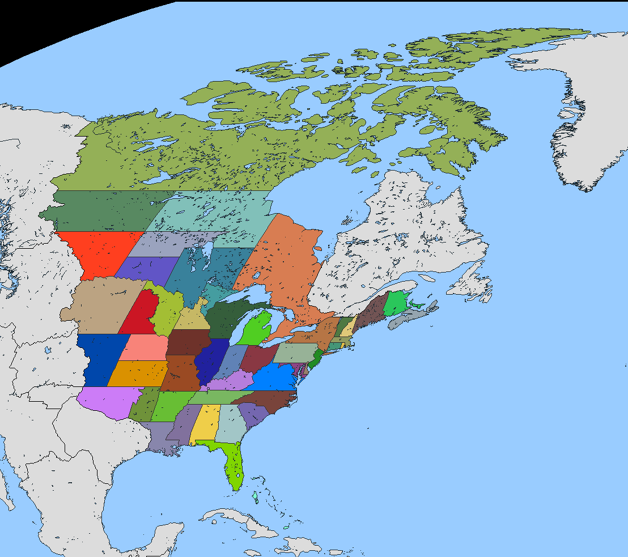 States of the United States (Fallen into a Different Path