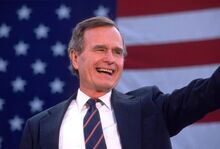 George HW Bush Nov 5 1988 Getty Images