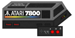 アタリ(7800)カセット 10本 米Atari社製カセットテレビゲーム機「Atari 7800+」