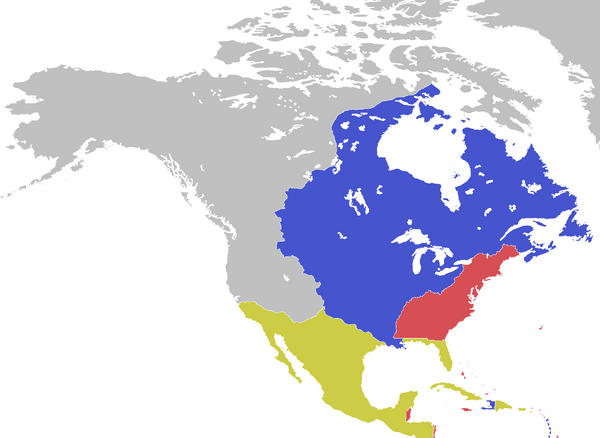 North America-1763