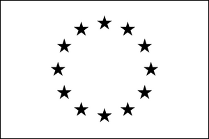 2000px-Flag of Europe in monochrome (black)