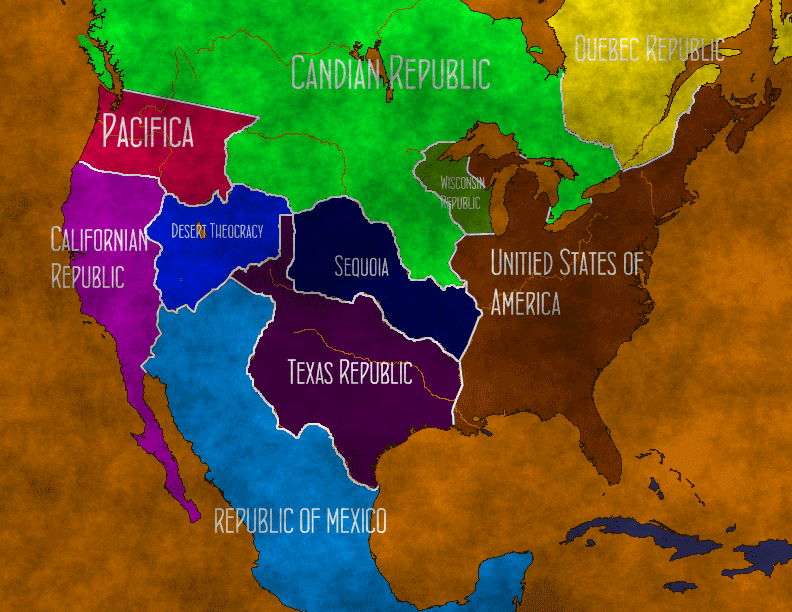 Manifest Destiny has no limits” : r/imaginarymaps