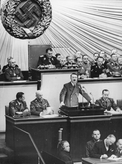 Adolf Hitler speech on Invasion of Czechoslovakia