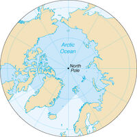 Mapa Oceano Glacial Artico 2000