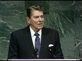 Ronald Reagan at UN