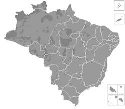 Mapa das subdivisões do Brasil (ParadoXus)