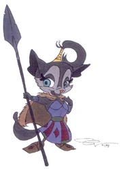 Концепты персонажей, выполненные Харальдом Зипперманом для мультфильма «Волик»