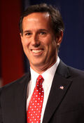 Former Senator Rick Santorum of Pennsylvania (withdrew April 10, 2012)