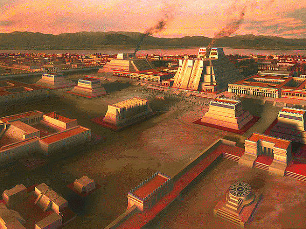 aztec empire tenochtitlan now