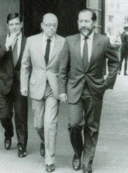 Los dirigentes de la  Joaquín Lavín,  y  a principios de la década de .