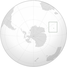 Location of Kerguelen