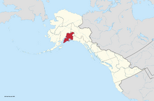 Location of Kenai