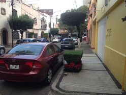 Calle de Bahía de Montejo, colonia Verónica Anzures, Ciudad de México, 2016