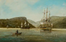 British forces disembarking in Cascadia, by Jayden Monroe