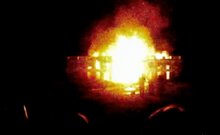 Second event of the White House burning