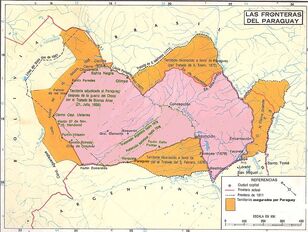 Historia de la frontera Paraguaya