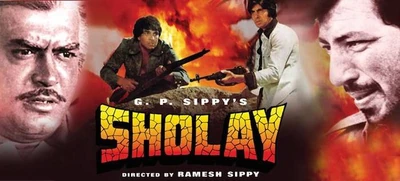 Sholay-Poster Bollywood