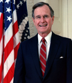 Former President George Bush of the American Provisional Administration
