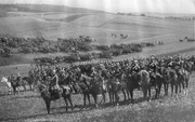 German Cavalry Division on Maneuvers, 1909