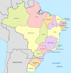 Brazilian provinces 1890