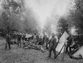 Норвежские солдаты на границе