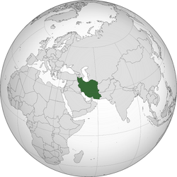 Iran (orthographic projection) (WFAC)