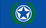 Bandera de la Sociedad de Naciones (SJD)