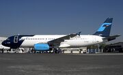 Mexhicanej ariplane at Cuauhtemoc Airport