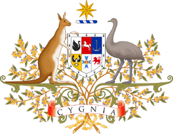 Coat of arms or logo.