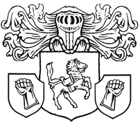Wappen di Mateos, Die Rechte und die Linke Faust des Teufels, der Stählerne Dickkopf und das Pferd als Lieblingstier