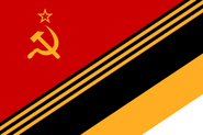 Soviet George Romanov flag