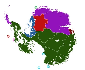 Antarctica after the surrender of .