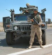 RNG humvee at Allentown airport