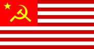 Communist America Flag