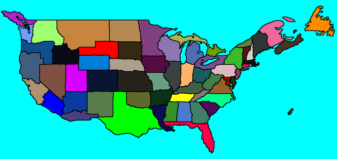 States in the United States (Parliamentary America)