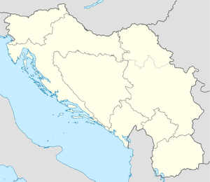 Yugoslavia (1946-1990) location map