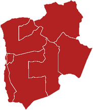 Mapa de la Región de Tarapacá
